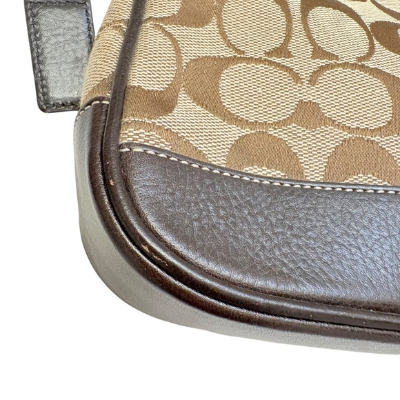 Coach 6094 vintage y2k signature brown semi Hampton mini bag - Picture 9 of 12